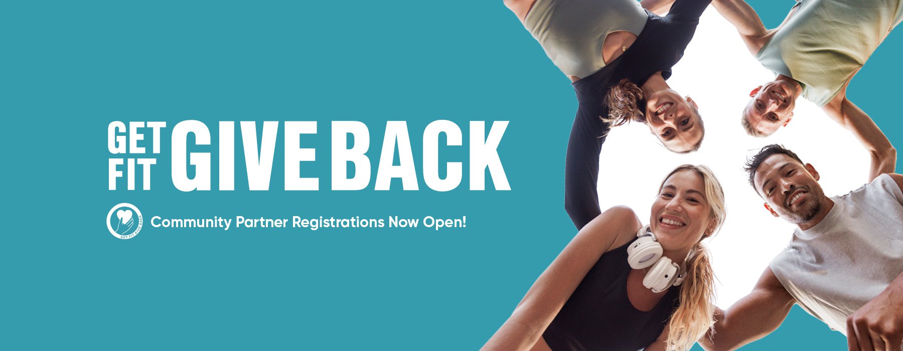 GET FIT GIVE BACK - COMMUNITY PARTNER REGISTRATIONS NOW OPEN! cover