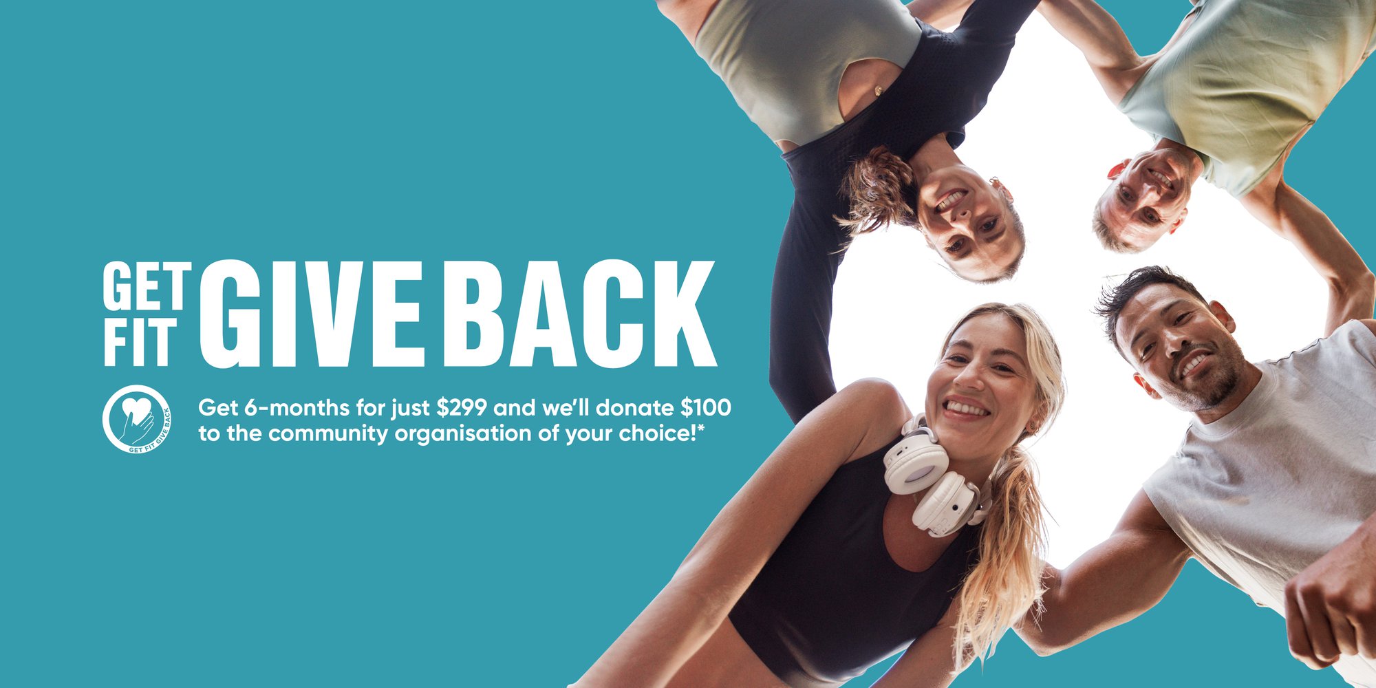 GET FIT, GIVE BACK THIS AUGUST cover