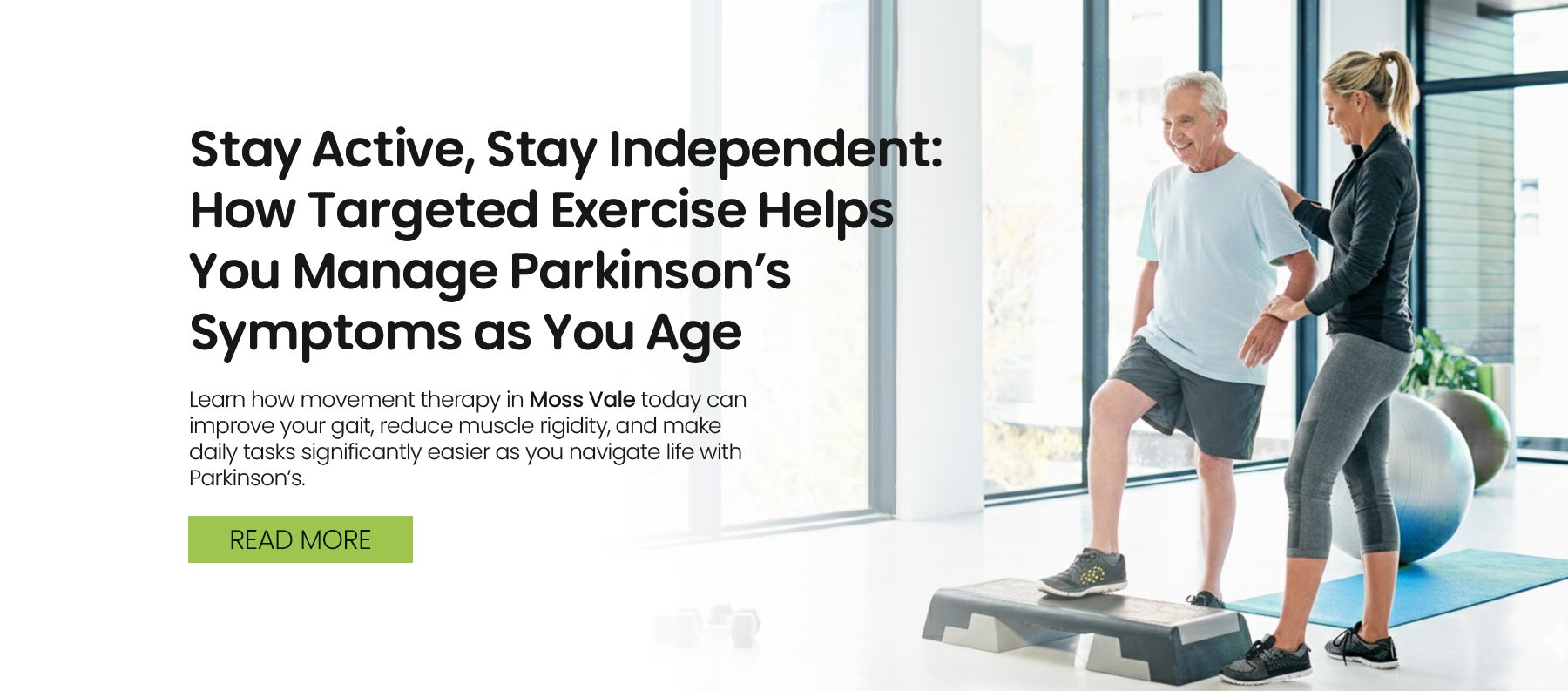 Stay Active, Stay Independent: How Targeted Exercise Helps You Manage Parkinson’s Symptoms as You Age cover